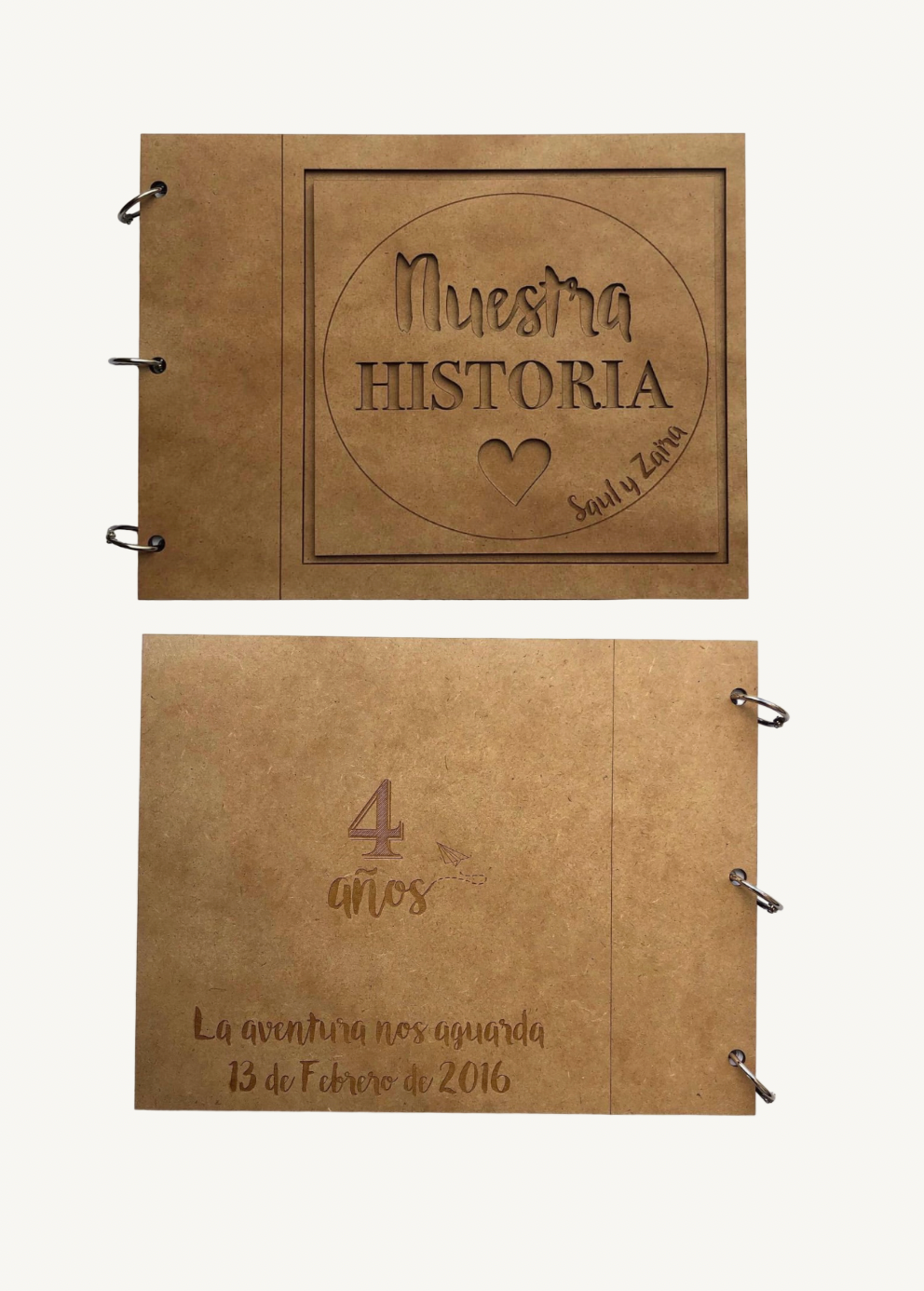 Nuestra Historia Personalizado