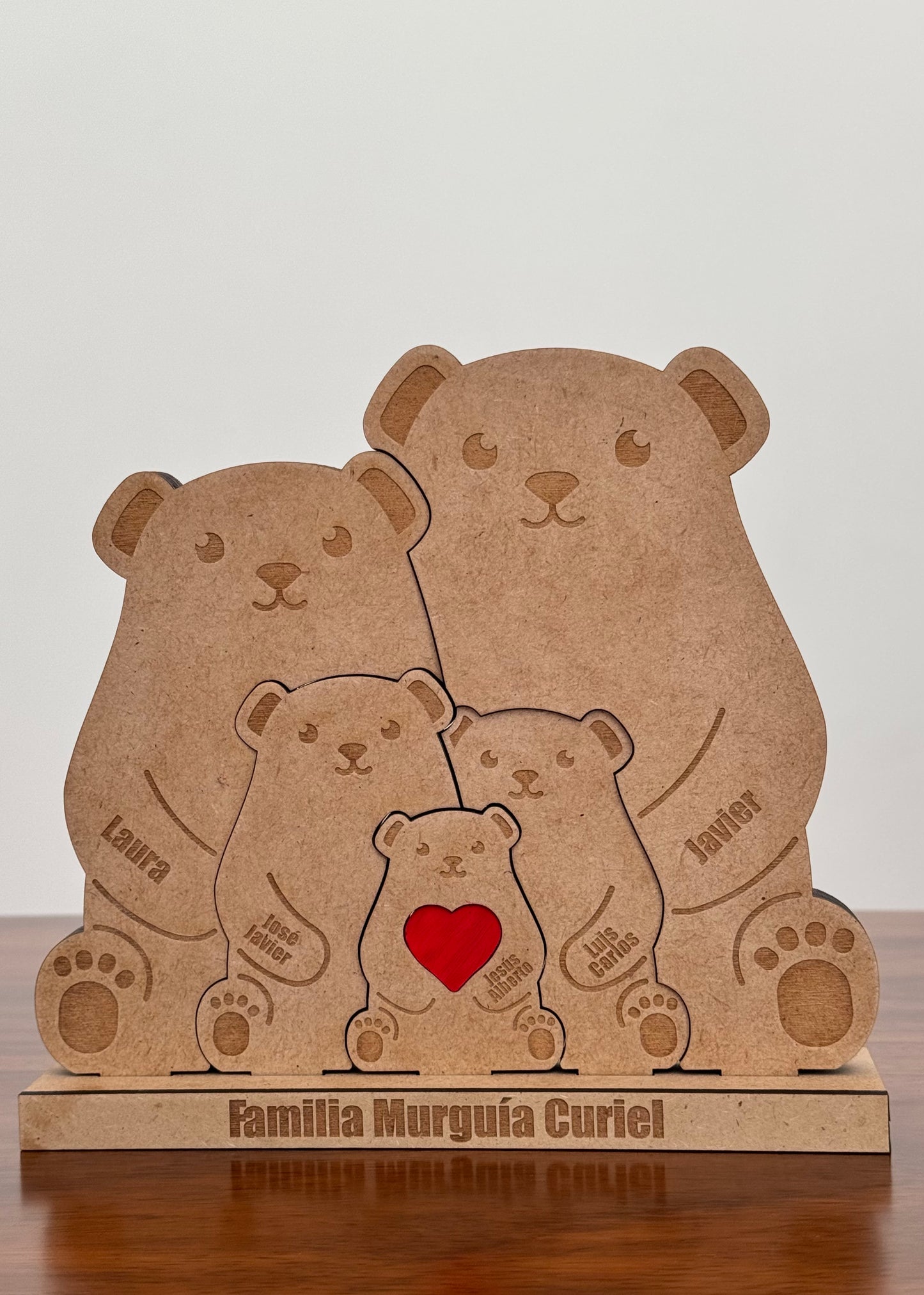 Puzzle Familia Osos