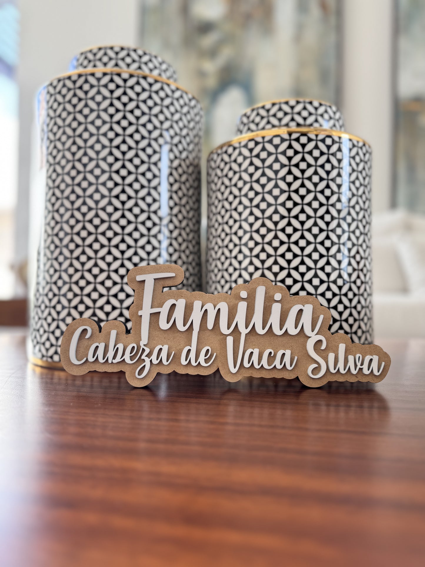 Nombre Familia en 3D