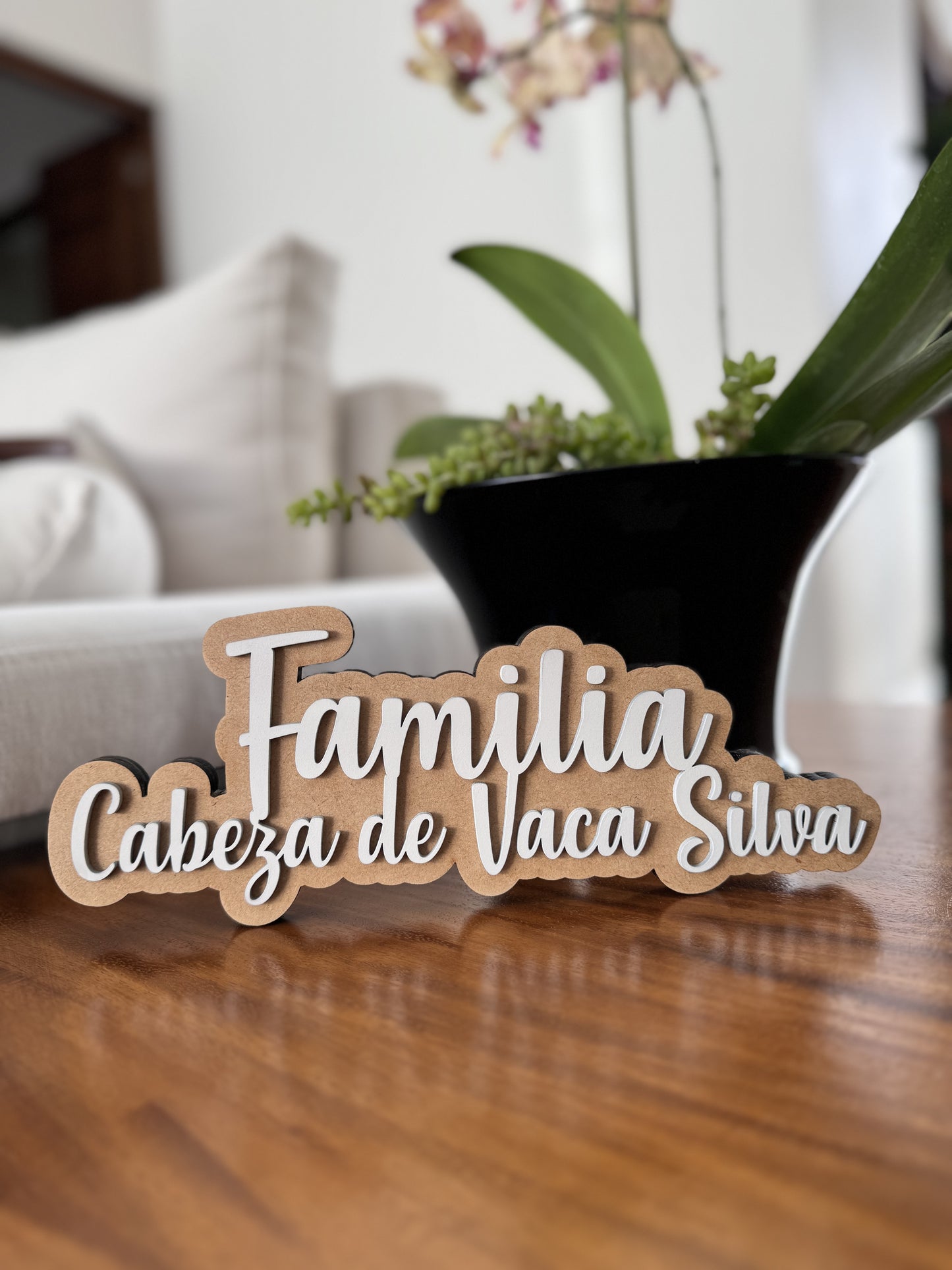 Nombre Familia en 3D