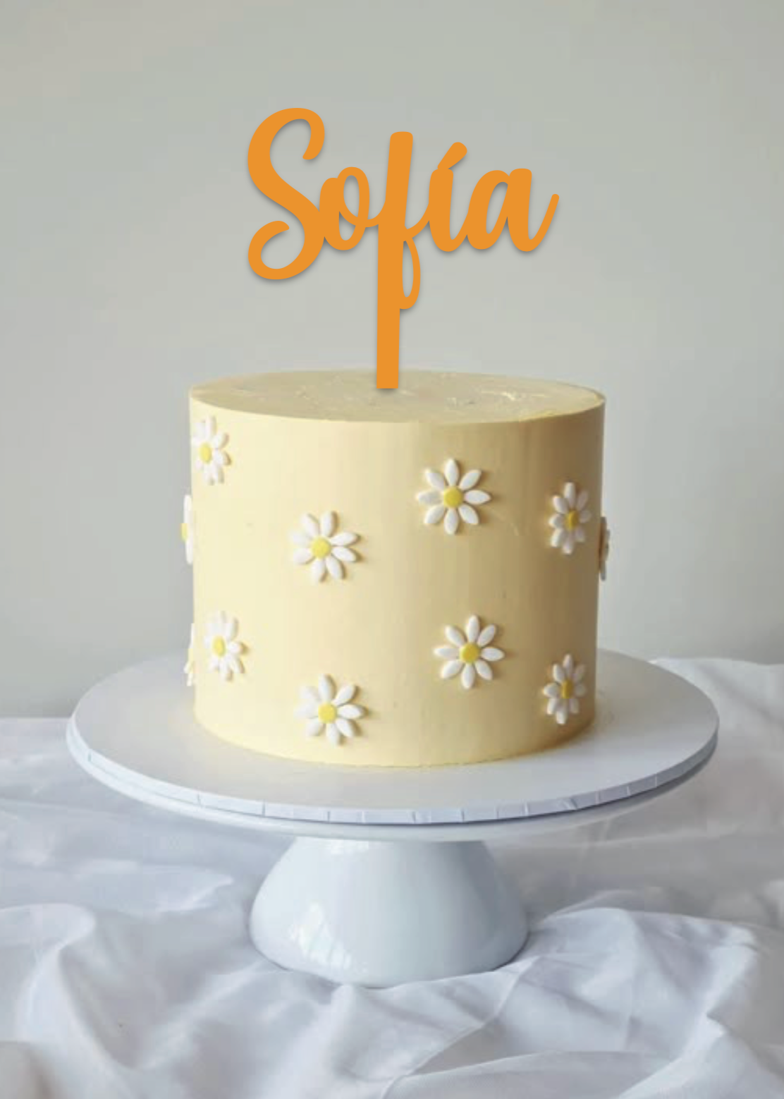 Cake Topper Nombre