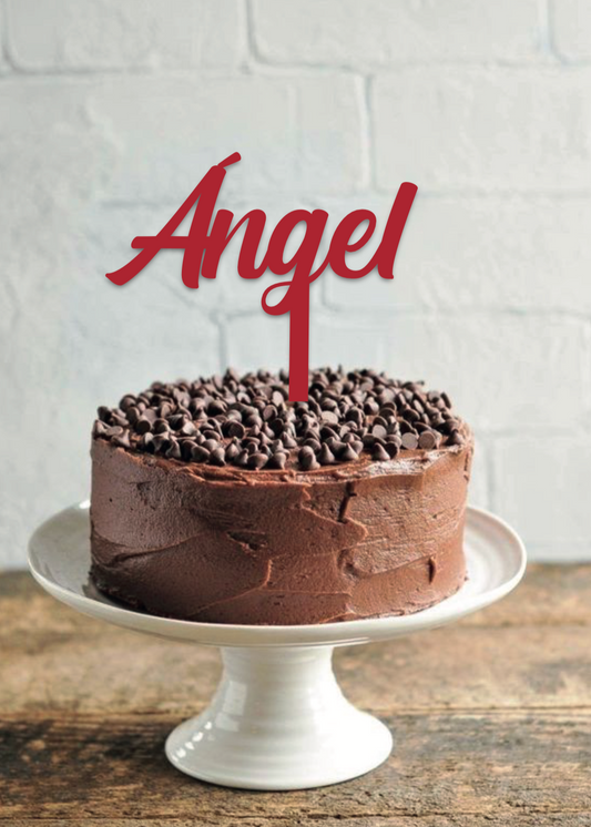Cake Topper Nombre