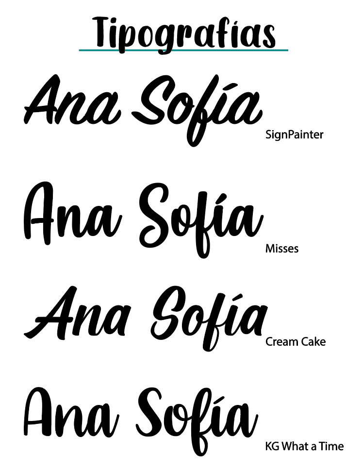 Cake Topper Frase Personalizada