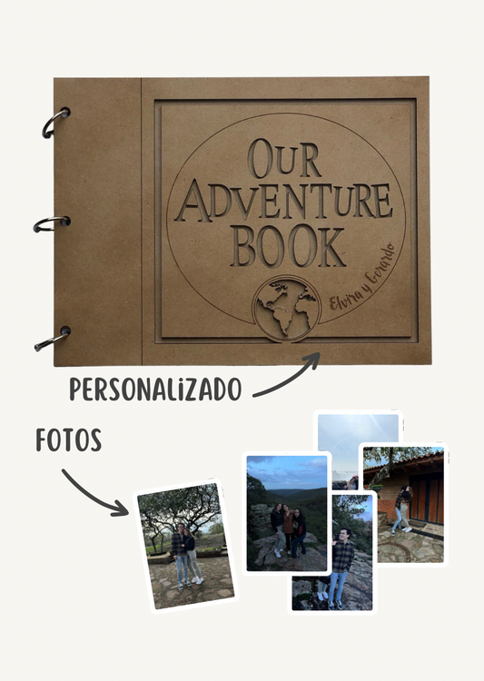 Our Adventure Book Personalizado